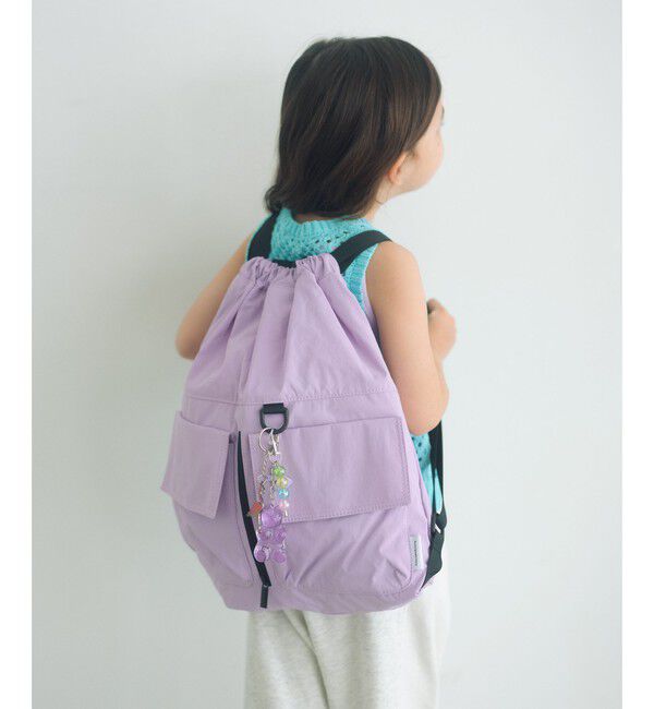 UNITED ARROWS green label relaxing「ナップサック / リュック / キッズ はっ水」|リュック|LILAC