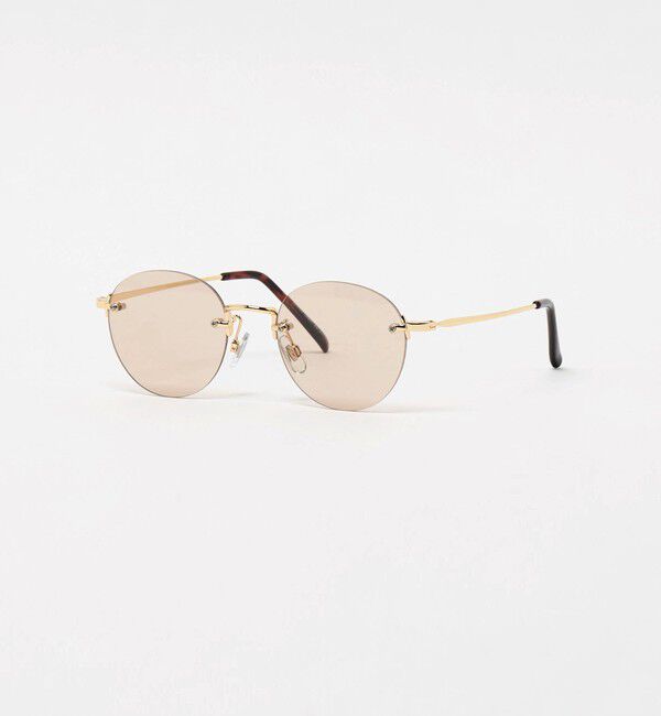 UNITED ARROWS green label relaxing「GLR メタル リムレス ファッション用グラス」|サングラス|