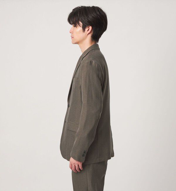 UNITED ARROWS green label relaxing「【WEB限定】JUST fit ヘリンボーン ナロー セットアップ ジャケット&パンツ」|スーツ|