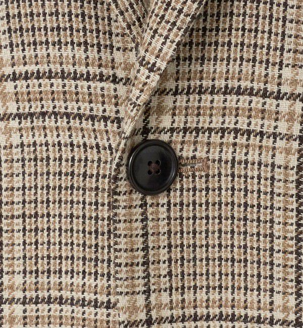 UNITED ARROWS green label relaxing「GLR CLOTH チェック 2B R/RG- ジャケット」|テーラードジャケット|