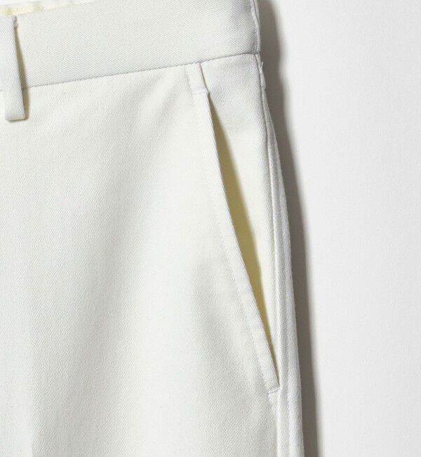 UNITED ARROWS green label relaxing「スマートレッグ ホワイト イージー パンツ -ストレッチ・吸水速乾-」|チノ|