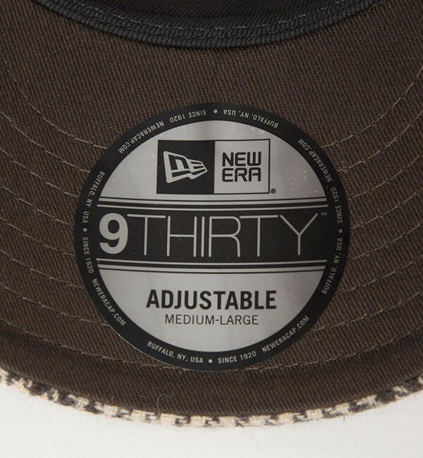 UNITED ARROWS green label relaxing「【WEB限定】【別注】＜NEW ERA＞ガンクラブチェック 9THIRTY キャップ」|キャップ・キャスケット|