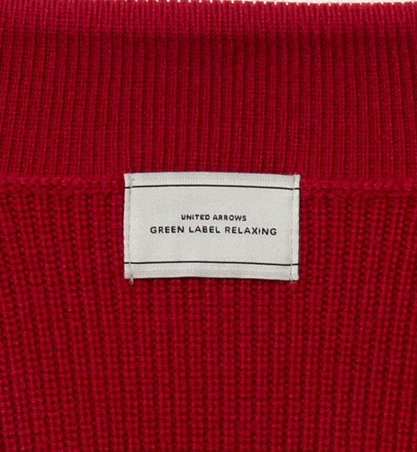 UNITED ARROWS green label relaxing「アゼ Vネック スキッパー ニット ポロシャツ」|ニット・セーター|