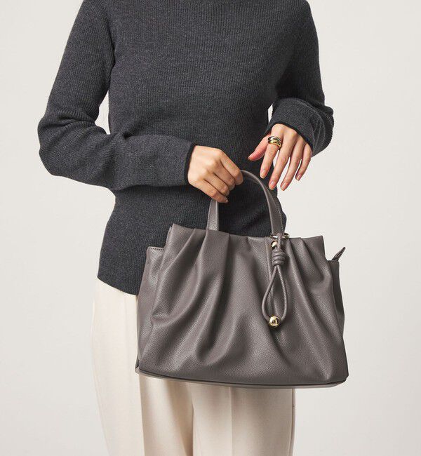 UNITED ARROWS green label relaxing「タック トートバッグ」|ショルダー・メッセンジャー|MD.GRAY