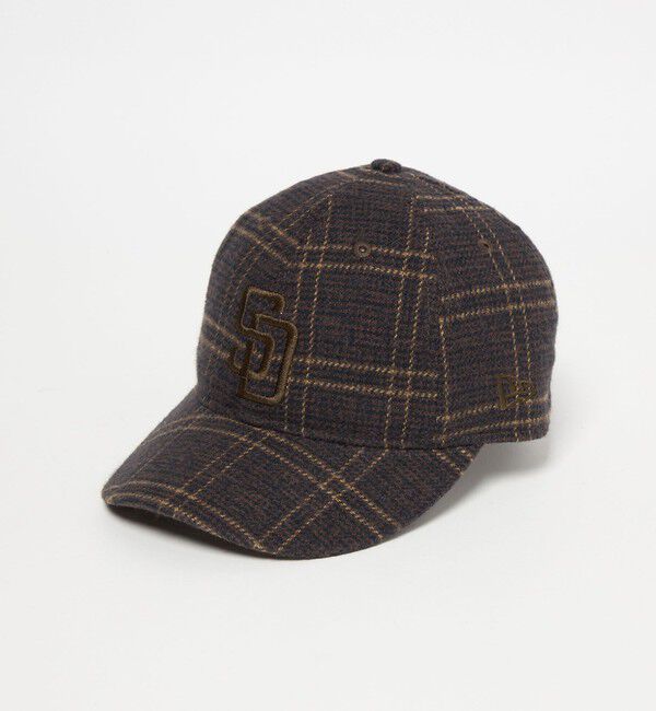 UNITED ARROWS green label relaxing「【別注】＜NEW ERA＞コットン ツイード 9THIRTY キャップ」|キャップ・キャスケット|DK.BROWN