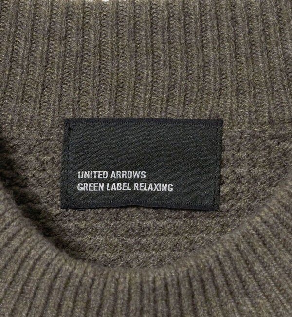 UNITED ARROWS green label relaxing「【WEB限定】JUST fit ミドルゲージ モックネック ニット」|ニット・セーター|