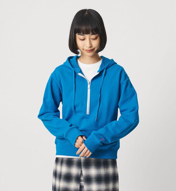 BEAUTY&YOUTH UNITED ARROWS「【別注】＜RUSSELL ATHLETIC＞ハーフジップ スウェット プルオーバー」|スウェット・ジャージ|