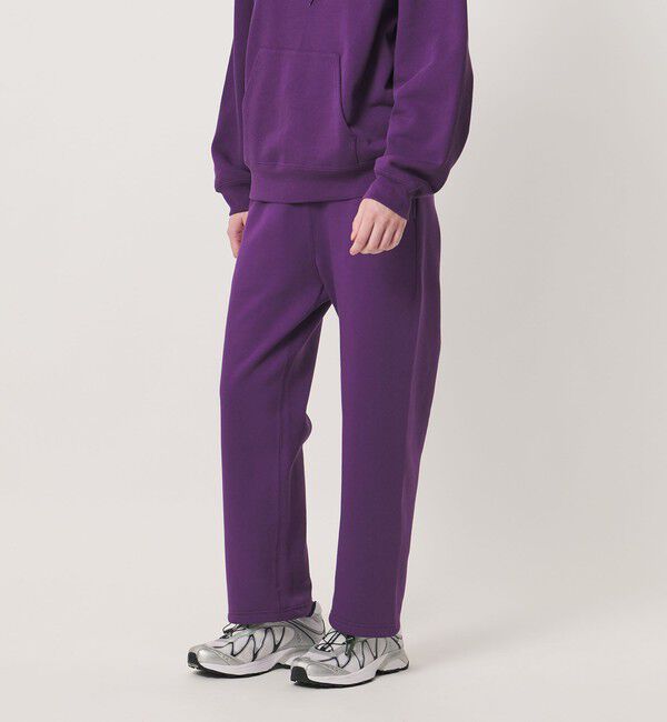 NICE WEATHER「＜NICE WEATHER＞ブラッシュド ソリッド スウェットパンツ」|その他|PURPLE