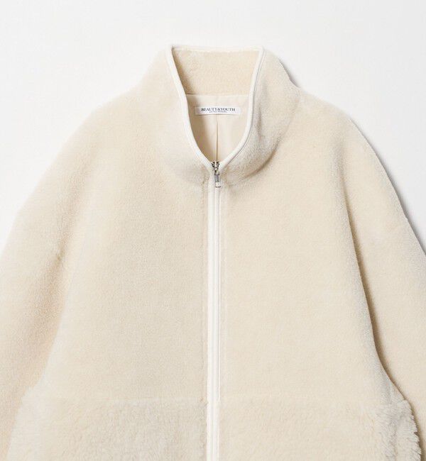 BEAUTY&YOUTH UNITED ARROWS「ボア スタンドカラー ジップブルゾン」|その他|