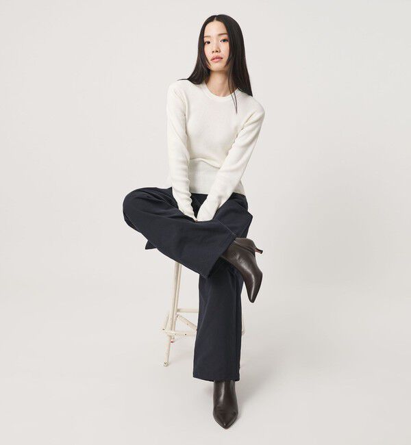 BEAUTY&YOUTH UNITED ARROWS「＜Arrum＞レザー ポインテッド ショートブーツ」|ロングブーツ|