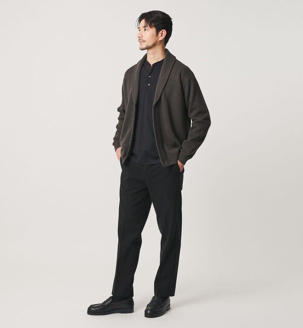 BEAUTY&YOUTH UNITED ARROWS「【WEB限定 WARDROBE SMART】ウォッシャブル ショールカラー カーディガン」|カーディガン|