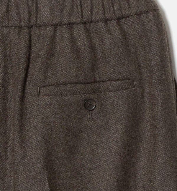 BEAUTY&YOUTH UNITED ARROWS「フラノ ワイド ストレートパンツ」|スラックス|