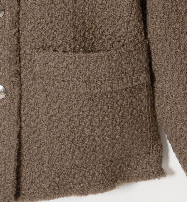 BEAUTY&YOUTH UNITED ARROWS「ツイード ノーカラー ジャケット」|ノーカラージャケット|