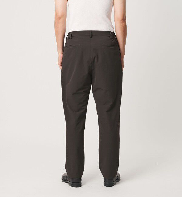 BEAUTY&YOUTH UNITED ARROWS「KOMATSU PACK URK 1プリーツ テーパード パンツ NO.9 ストレッチ セットアップ対応 裏起毛」|チノ|
