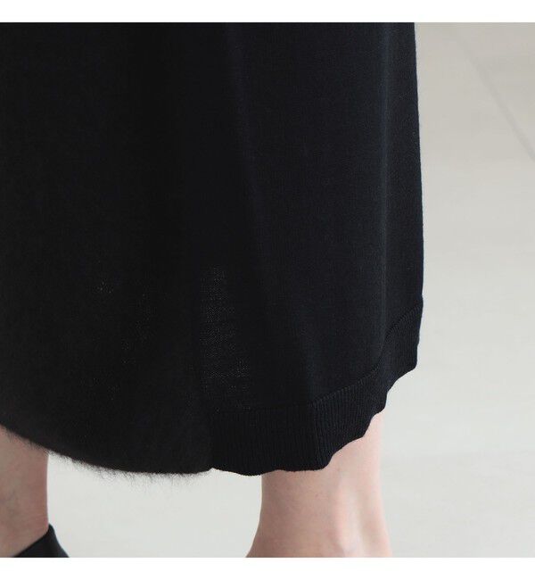 Demi-Luxe BEAMS 「フラッフィ クルーネック ニット ワンピース」|ワンピース|