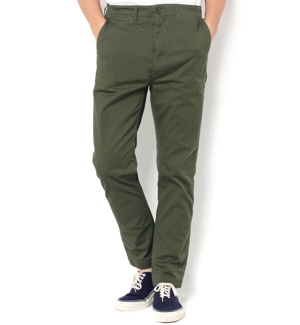 BEAMS「BEAMS / ストレッチテーパードチノ」|その他|OLIVE/OD