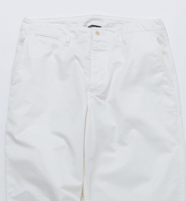 SHIPS「SHIPS STANDARD: GIZAコットン ツイル M-41 チノパンツ」|チノ|