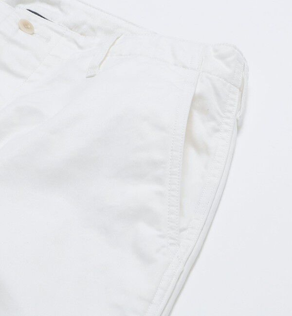 SHIPS「SHIPS STANDARD: GIZAコットン ツイル M-41 チノパンツ」|チノ|