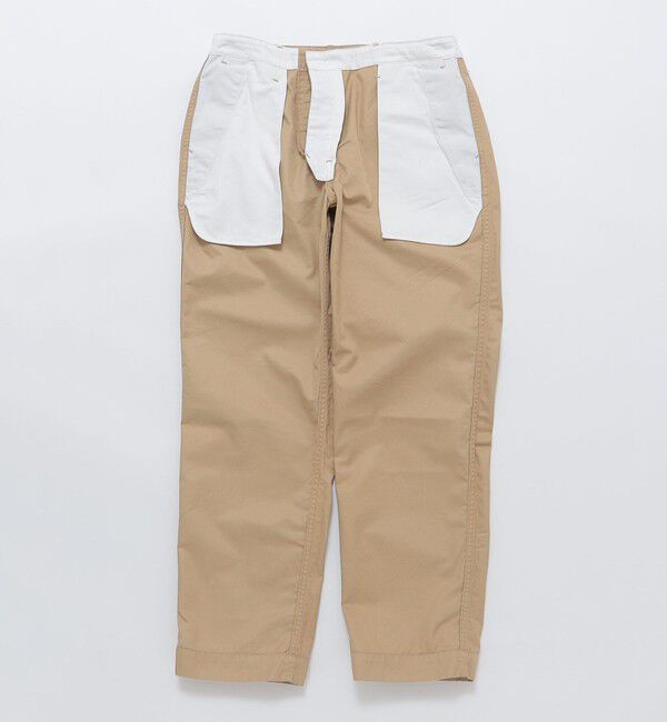 SHIPS「SHIPS STANDARD: GIZAコットン ツイル M-41 チノパンツ」|チノ|