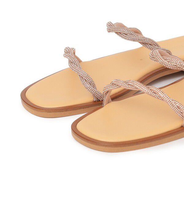 SHIPS for women「NICOLAS LAINAS:ビジュー サンダル」|サンダル|