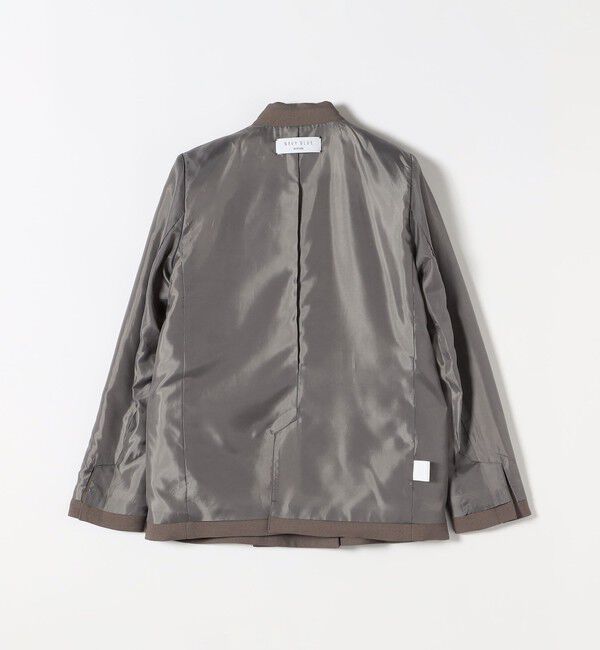 SHIPS any「【WEB限定】〈洗濯機可能〉ダブルクロス セミダブル ジャケット［NAVY BLUE］」|テーラードジャケット|