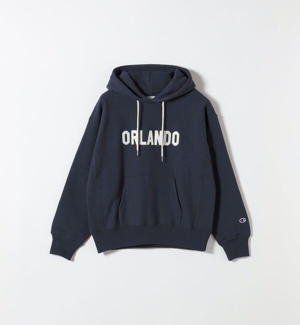 SHIPS any「Champion:〈洗濯機可能〉リバースウィーブ(R) 裏起毛 フーディー パーカー」|パーカー|ネイビー