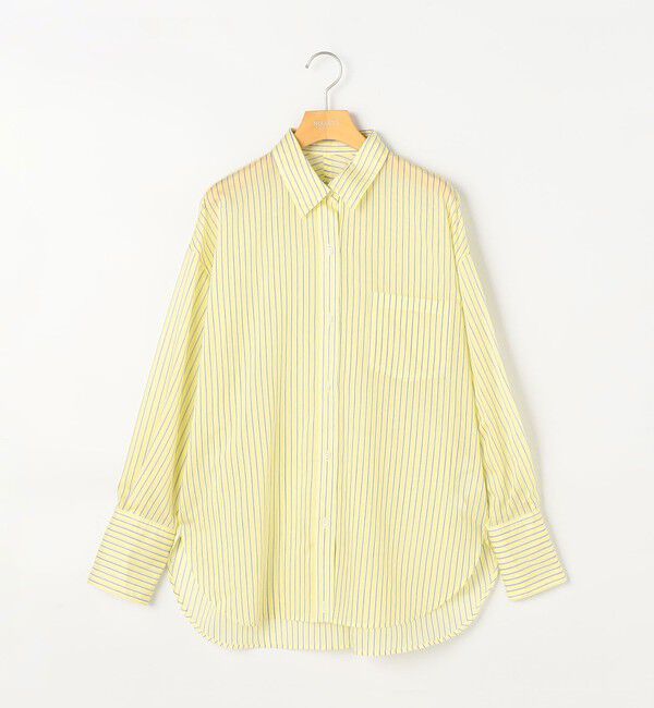 NOLLEY'S sophi「ウォッシャブルMARSALAシアーストライプ3WAYシャツ」|シャツ・ブラウス|