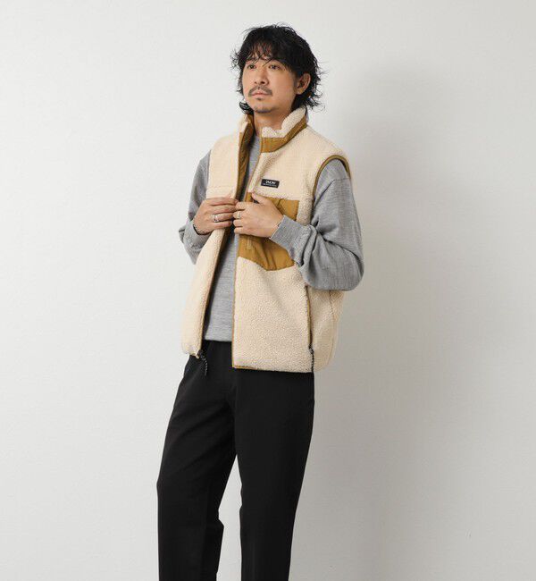 NOLLEY'S goodman「【TAION/タイオン】MOUNTAIN  R/S DOWN&times;BOA Hi-NECK VEST 26AW」|ダウンベスト・ベスト|
