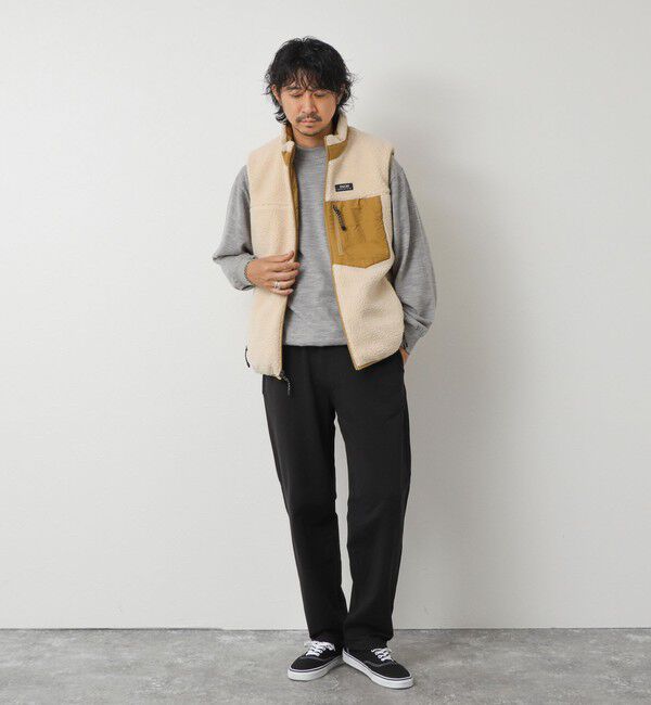 NOLLEY'S goodman「【TAION/タイオン】MOUNTAIN  R/S DOWN&times;BOA Hi-NECK VEST 26AW」|ダウンベスト・ベスト|