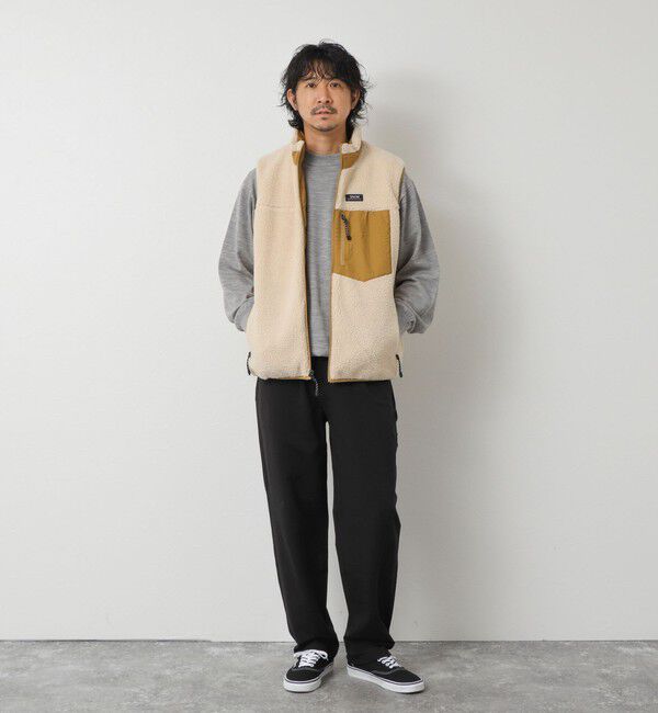 NOLLEY'S goodman「【TAION/タイオン】MOUNTAIN  R/S DOWN&times;BOA Hi-NECK VEST 26AW」|ダウンベスト・ベスト|