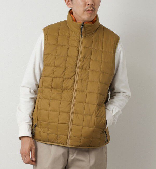 NOLLEY'S goodman「【TAION/タイオン】MOUNTAIN  R/S DOWN&times;BOA Hi-NECK VEST 26AW」|ダウンベスト・ベスト|