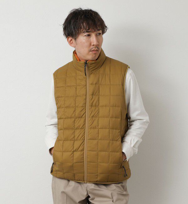 NOLLEY'S goodman「【TAION/タイオン】MOUNTAIN  R/S DOWN&times;BOA Hi-NECK VEST 26AW」|ダウンベスト・ベスト|