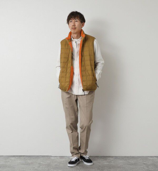 NOLLEY'S goodman「【TAION/タイオン】MOUNTAIN  R/S DOWN&times;BOA Hi-NECK VEST 26AW」|ダウンベスト・ベスト|