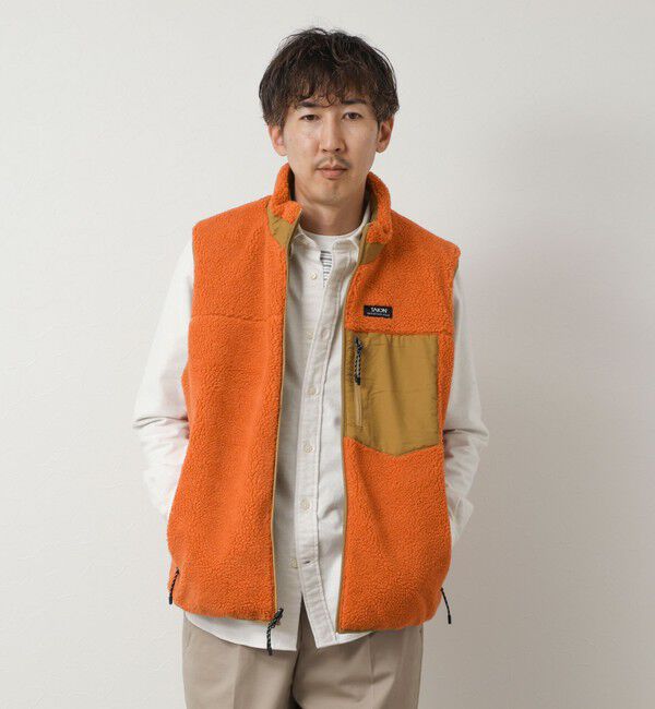 NOLLEY'S goodman「【TAION/タイオン】MOUNTAIN  R/S DOWN&times;BOA Hi-NECK VEST 26AW」|ダウンベスト・ベスト|
