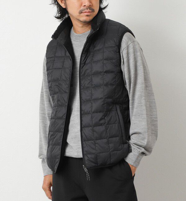 NOLLEY'S goodman「【TAION/タイオン】MOUNTAIN  R/S DOWN&times;BOA Hi-NECK VEST 26AW」|ダウンベスト・ベスト|