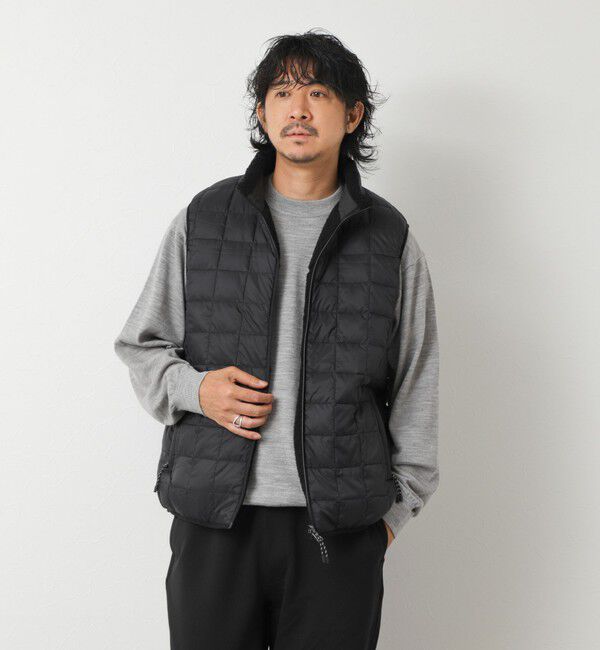 NOLLEY'S goodman「【TAION/タイオン】MOUNTAIN  R/S DOWN&times;BOA Hi-NECK VEST 26AW」|ダウンベスト・ベスト|