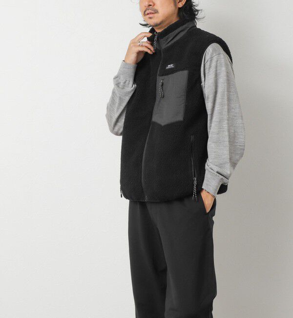 NOLLEY'S goodman「【TAION/タイオン】MOUNTAIN  R/S DOWN&times;BOA Hi-NECK VEST 26AW」|ダウンベスト・ベスト|