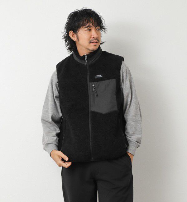 NOLLEY'S goodman「【TAION/タイオン】MOUNTAIN  R/S DOWN&times;BOA Hi-NECK VEST 26AW」|ダウンベスト・ベスト|