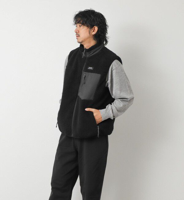NOLLEY'S goodman「【TAION/タイオン】MOUNTAIN  R/S DOWN&times;BOA Hi-NECK VEST 26AW」|ダウンベスト・ベスト|