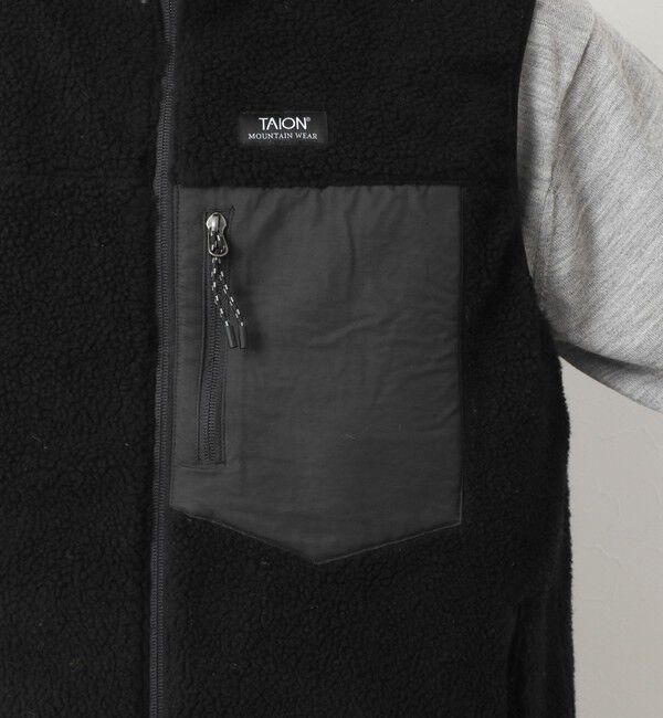 NOLLEY'S goodman「【TAION/タイオン】MOUNTAIN  R/S DOWN&times;BOA Hi-NECK VEST 26AW」|ダウンベスト・ベスト|