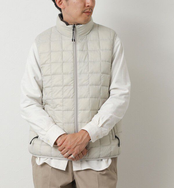 NOLLEY'S goodman「【TAION/タイオン】MOUNTAIN  R/S DOWN&times;BOA Hi-NECK VEST 26AW」|ダウンベスト・ベスト|