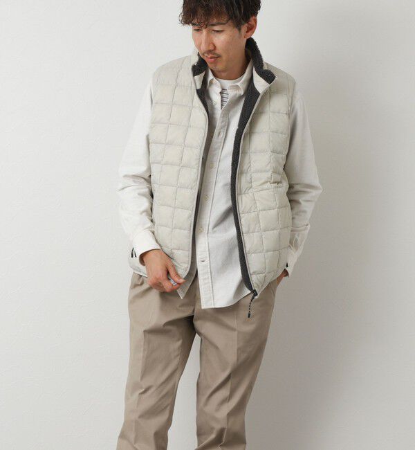 NOLLEY'S goodman「【TAION/タイオン】MOUNTAIN  R/S DOWN&times;BOA Hi-NECK VEST 26AW」|ダウンベスト・ベスト|