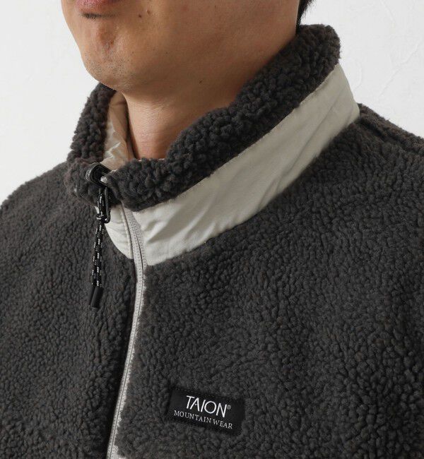 NOLLEY'S goodman「【TAION/タイオン】MOUNTAIN  R/S DOWN&times;BOA Hi-NECK VEST 26AW」|ダウンベスト・ベスト|