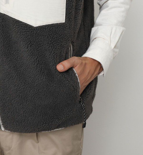 NOLLEY'S goodman「【TAION/タイオン】MOUNTAIN  R/S DOWN&times;BOA Hi-NECK VEST 26AW」|ダウンベスト・ベスト|