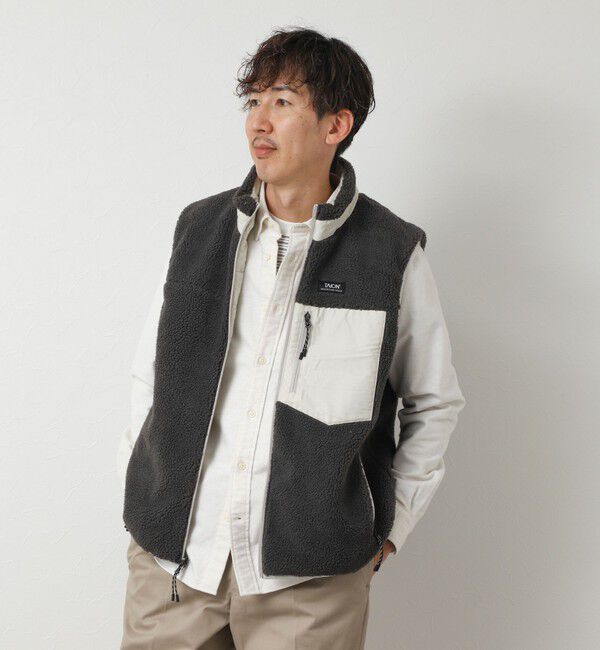 NOLLEY'S goodman「【TAION/タイオン】MOUNTAIN  R/S DOWN&times;BOA Hi-NECK VEST 26AW」|ダウンベスト・ベスト|