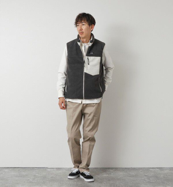NOLLEY'S goodman「【TAION/タイオン】MOUNTAIN  R/S DOWN&times;BOA Hi-NECK VEST 26AW」|ダウンベスト・ベスト|