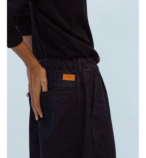 ADAM ET ROPE'「ワイド イージー デニムパンツ / ADAM ET ROPE' JEANS -GRID-」|デニム|