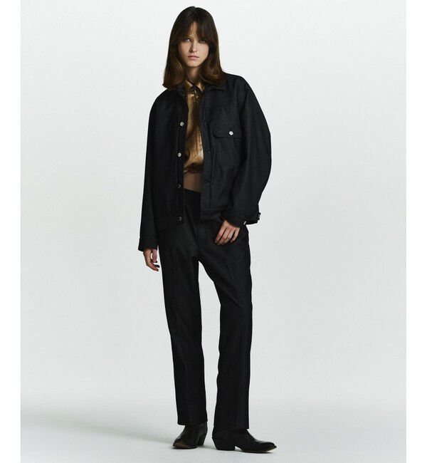 ADAM ET ROPE'「【NIKKE】デニム トラッカー ジャケット / ADAM ET ROPE' JEANS -PERS-」|デニムジャケット|