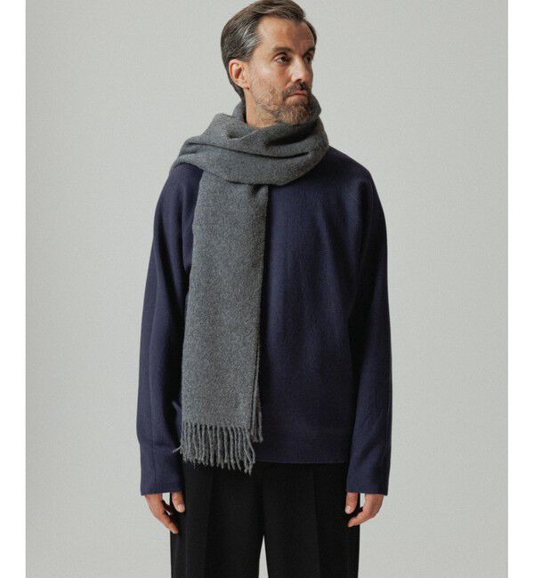 ADAM ET ROPE'「【THE INOUE BROTHERS...together with ADAM ET ROPE'】EX Brushed Scarf」|マフラー|