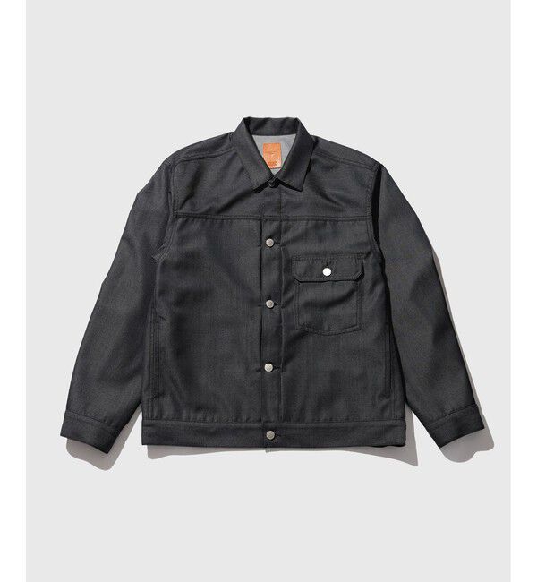 ADAM ET ROPE'「NIKKE デニムトラックジャケット / ADAM ET ROPE' JEANS」|デニムジャケット|